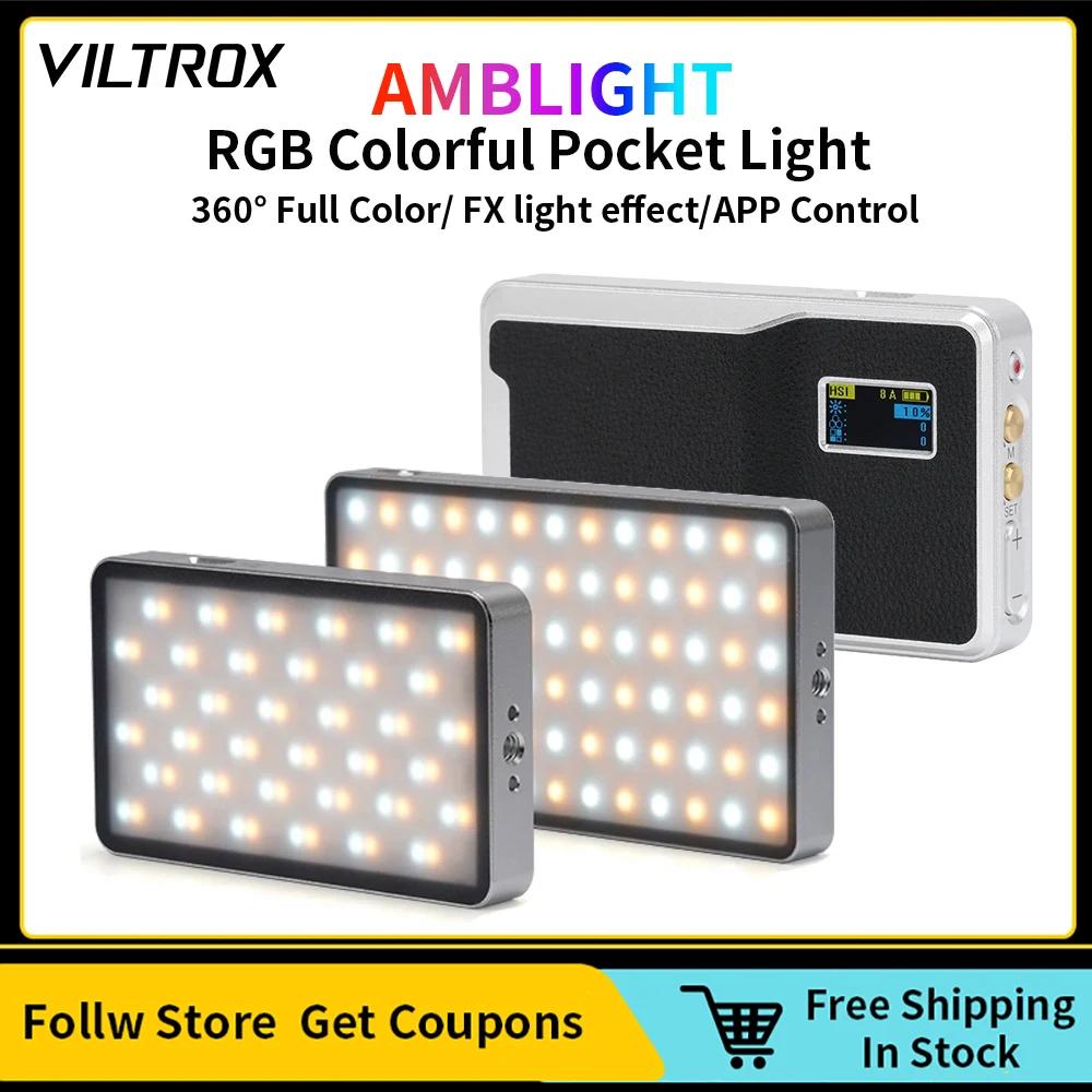 Viltrox Ʈ RGB LED ޴ , ޴ , ī   Ʈ  ,  , 08X 12X 2500K-8500K